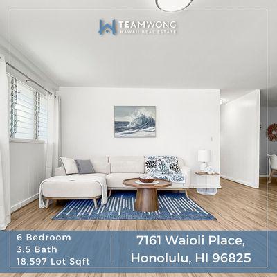 7161 Waioli Place, Honolulu, HI 96825 | $1,925,000