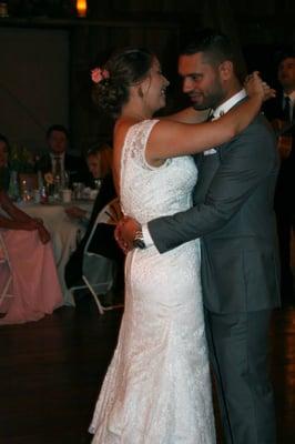 My wedding suit custom tailored at Best Seasons.