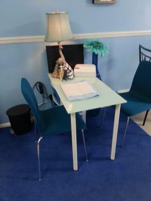 Manicure station