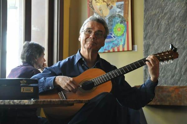 Playing for free. For my community.