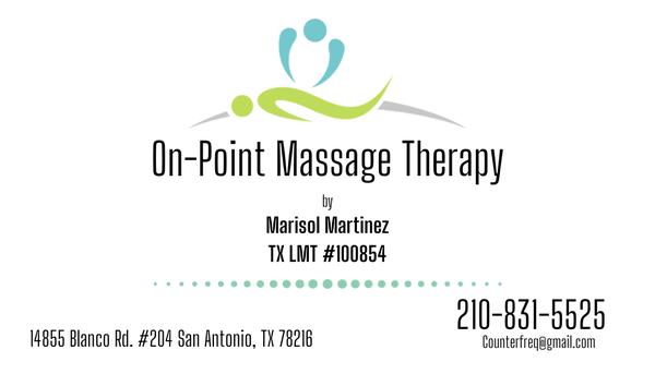 On-Point Massage Therapy by Marisol Martinez