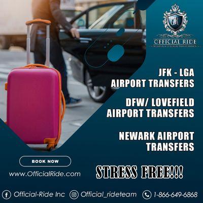 Airport Transfers @ Your Finger Tips!