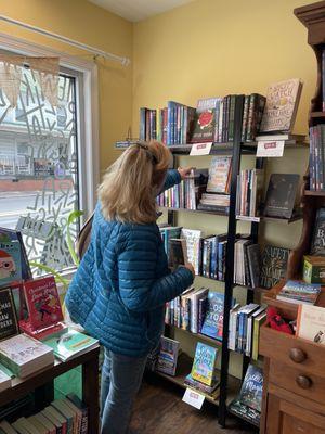 My daughter stalked me for a picture in my natural habitat.