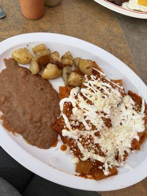 Rojo chilaquiles
