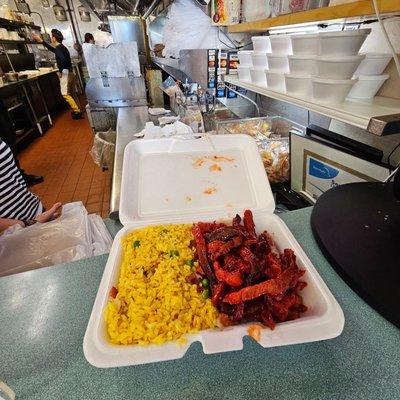 China 1 in Fort Pierce for lunch.