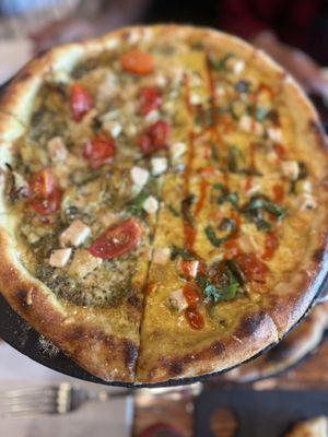 Cora Pizza (left) D Street Pizza (right)