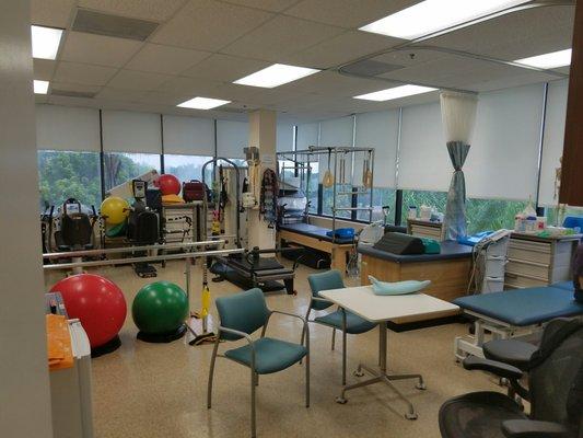 Physical therapy department