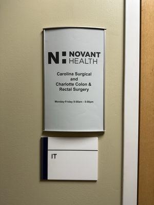 Novant Health Charlotte Colon & Rectal Surgery-Elizabeth