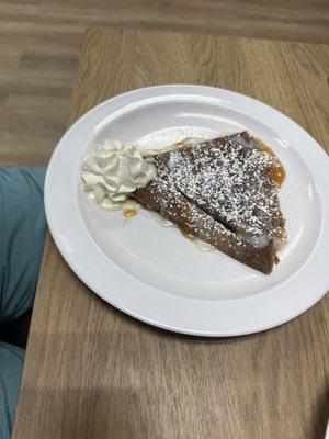 Chocolate battered dulce de leche