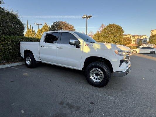 Full tint all around