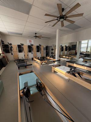 Our fully equipped Pilates studio is designed for precision, flow, and focus