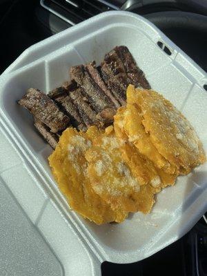 Tostones & picanha
