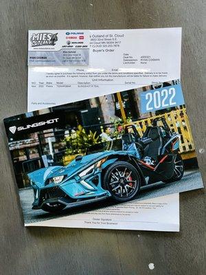 Building my Slingshot was easy, thanks to Mies Outland!