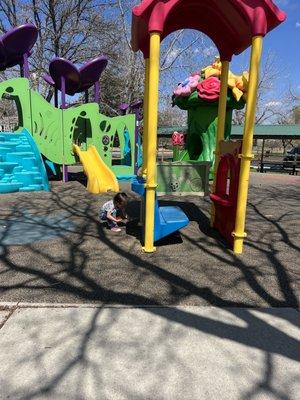 Updated playground and super soft floors