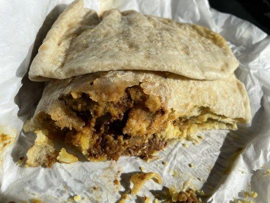 Beef roti, amazing!