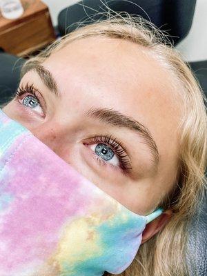 Lash lift & tint