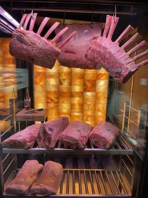 Dry ager and meat inside