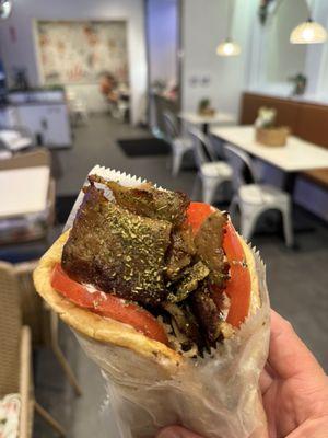 Lamb beef doner pita