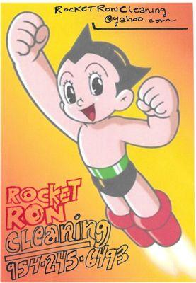 Rocket Ron Cleaning