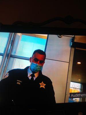 Commander Ramirez trying to kick the auditor out well also trying to violate his 4th amendment right as well as violating the foia act!