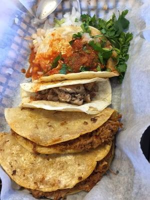 Tacos federales & cesos!! Very delicious!
