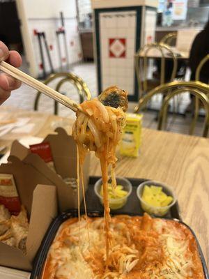 Fried Seaweed Roll in Ros Tteokbokki