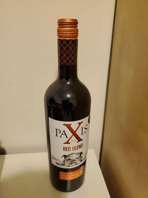 My favorite red blend wine is available here, Paxis!