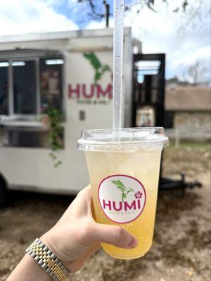 Passion fruit mandarin agua Fresca was recommended by the girl working. So refreshing