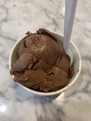 dark chocolate salted caramel