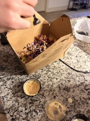 A gone Steak Burrito Bowl