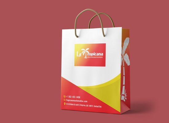 TROPICANA DELIVERY BAG