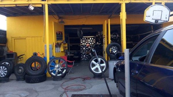 Great prices on new and used tires! The place is a bit hidden but has good space. Check them out!