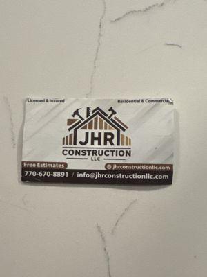 JHR Construction