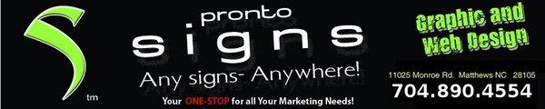 Pronto Signs
