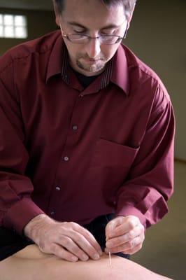 Jamey providing treatment