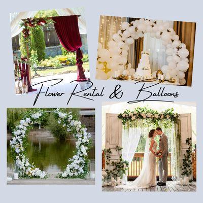Flower Rental & Balloons