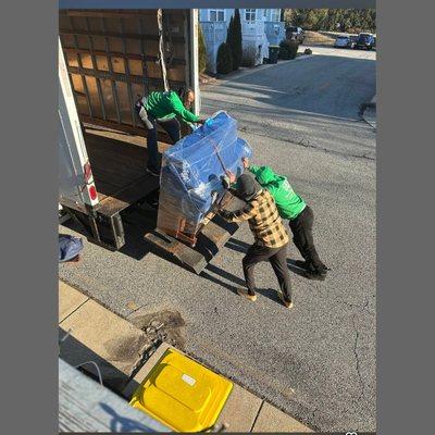 Moving a upright #piano #craigslist