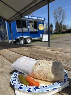 Ate everything but the salt packet.