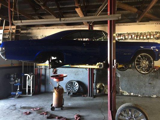 Working all types of vehicles from imports,domestic and custom