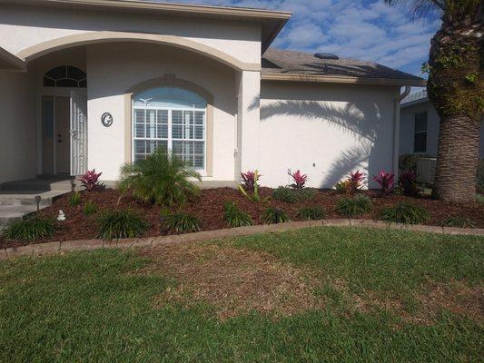 All Curbed Up did our landscaping and curbed trim around our home. They did an excellent job. We are so pleased with the results!!!