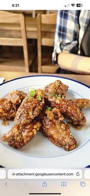 Korean chicken wings