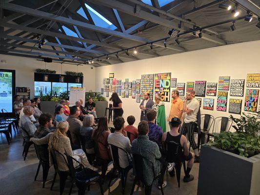 First Playoffs at the Bunker!