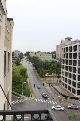 North view from balcony