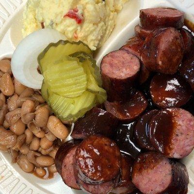 Sausage plate