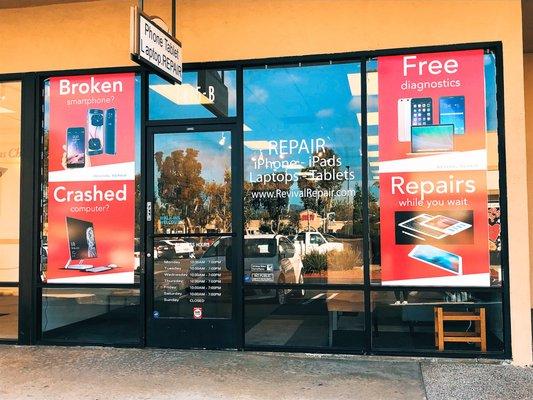 Top-Rated phone repair in North County! Come in for special offers and services. Most repairs done in under 40 min! 1815 S Centre City pkwy