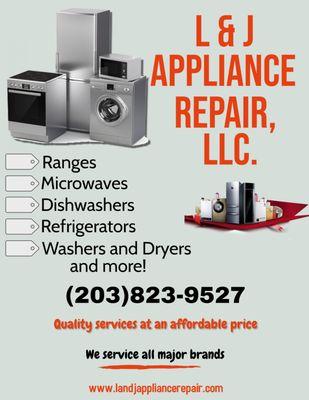 L & J Appliance Repair