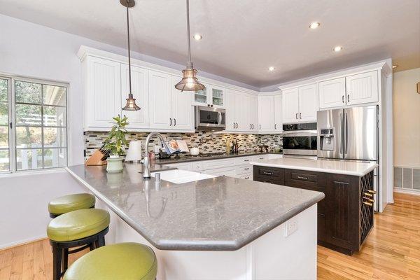 Remodeled 2 years ago and simply perfect kitchen.