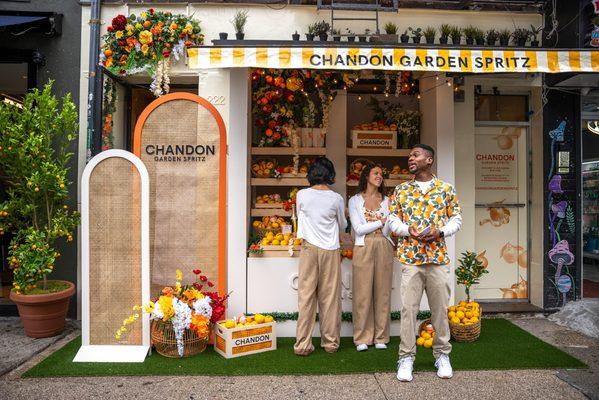 Pop Up Event for Chandon in Soho, NYC - 2023 Photo by Lincoln Luter