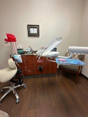 One of the patient areas
