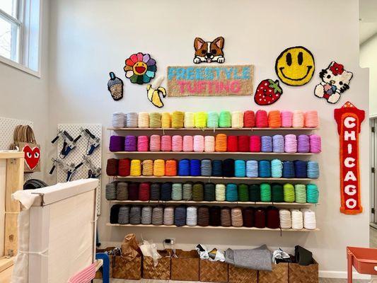 Freestyle Ceramics & Tufting